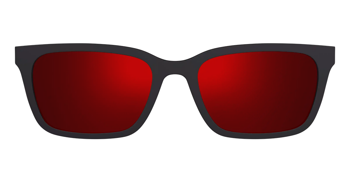 The Polarized Red Reflective Sun Top