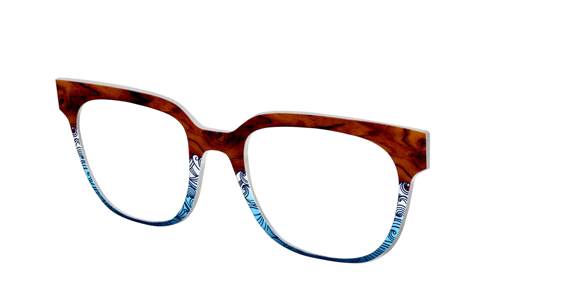 The Blue Wood Waves