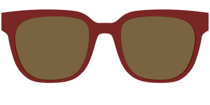 The Polarized Burgundy Sun Top