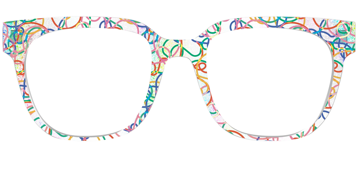 The Celebration Streamers Holographic Crystal