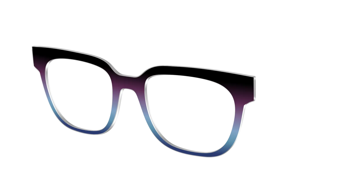 The Dark Magenta to Cerulean Gradient