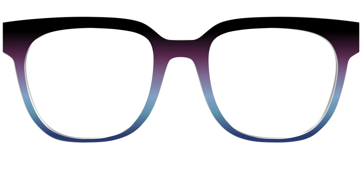 The Dark Magenta to Cerulean Gradient