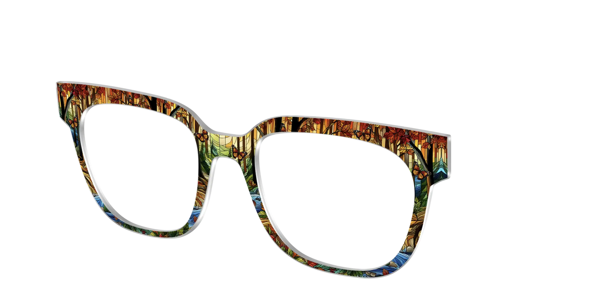 The Enchanted Woods Stained Glass