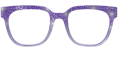 The Holographic Purple Webbed Crystal