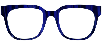 The Indigo Moire Stripes