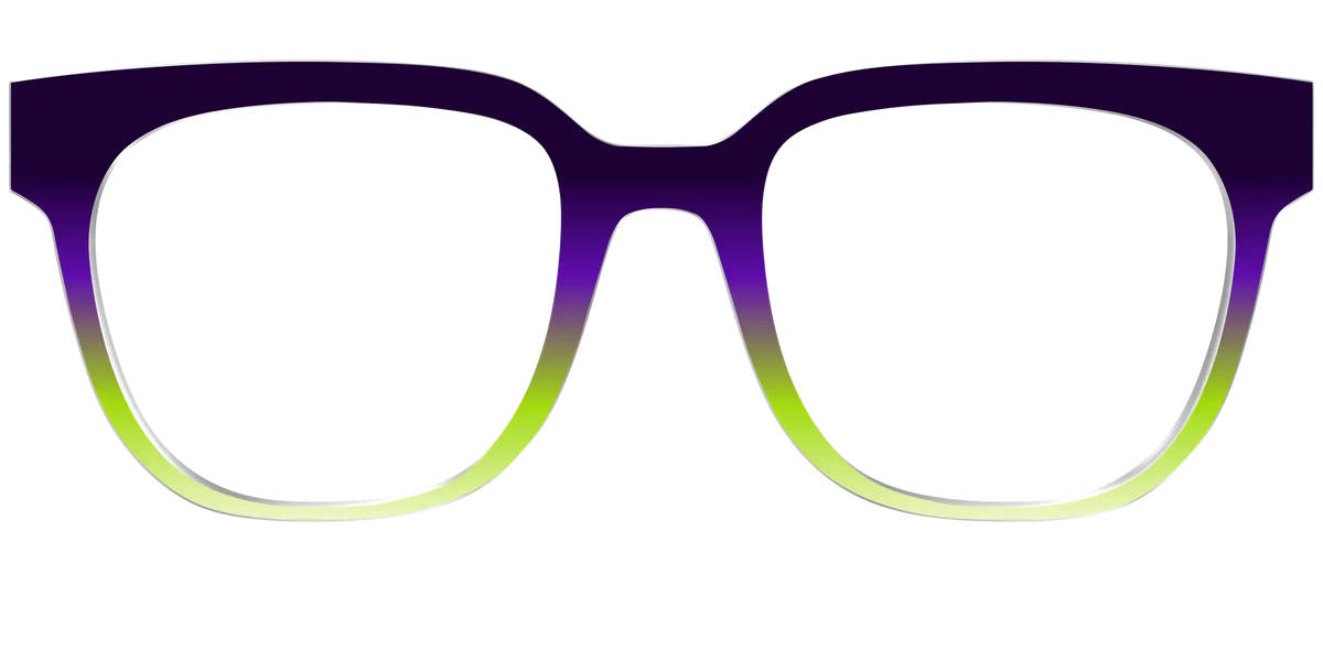The Midnight to Electric Lime Gradient