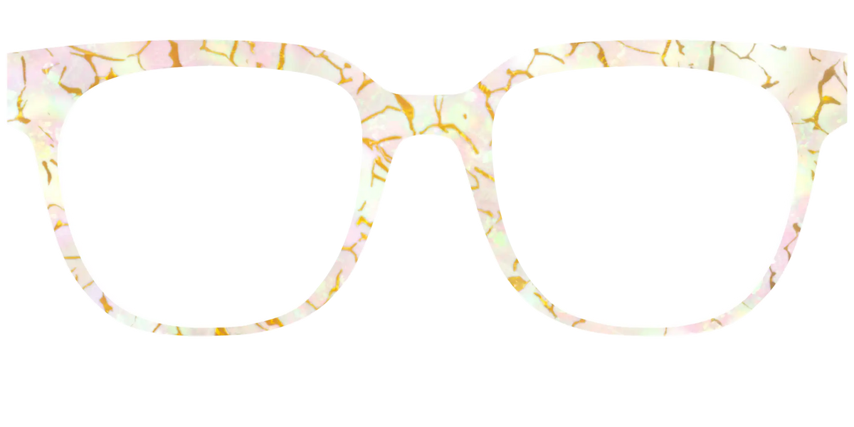 The Opalescent Pearl with Gold Streaks