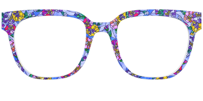 The Pansy Stained Glass