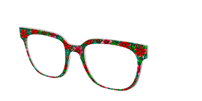 The Poinsettia Stained Glass