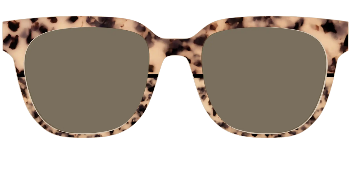 The Polarized Bisque Tortoise Split Sun Top