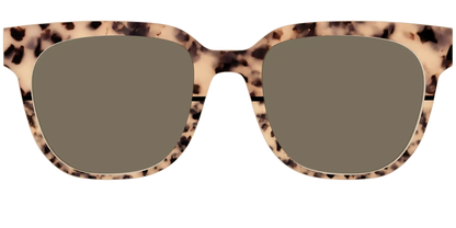 The Polarized Bisque Tortoise Split Sun Top