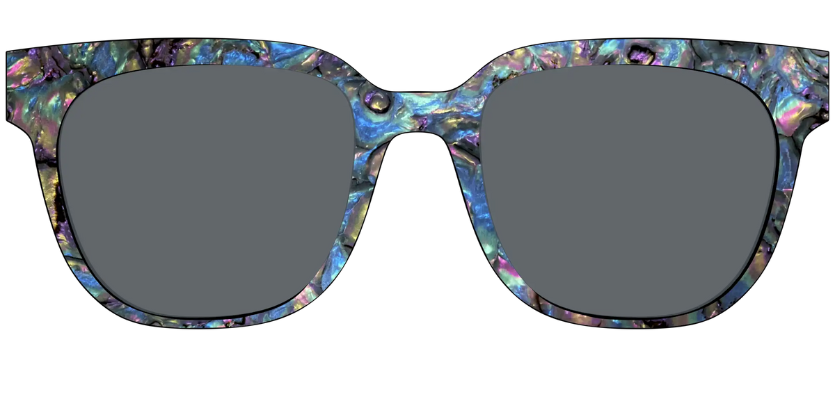 The Polarized Midnight Abalone Sun Top