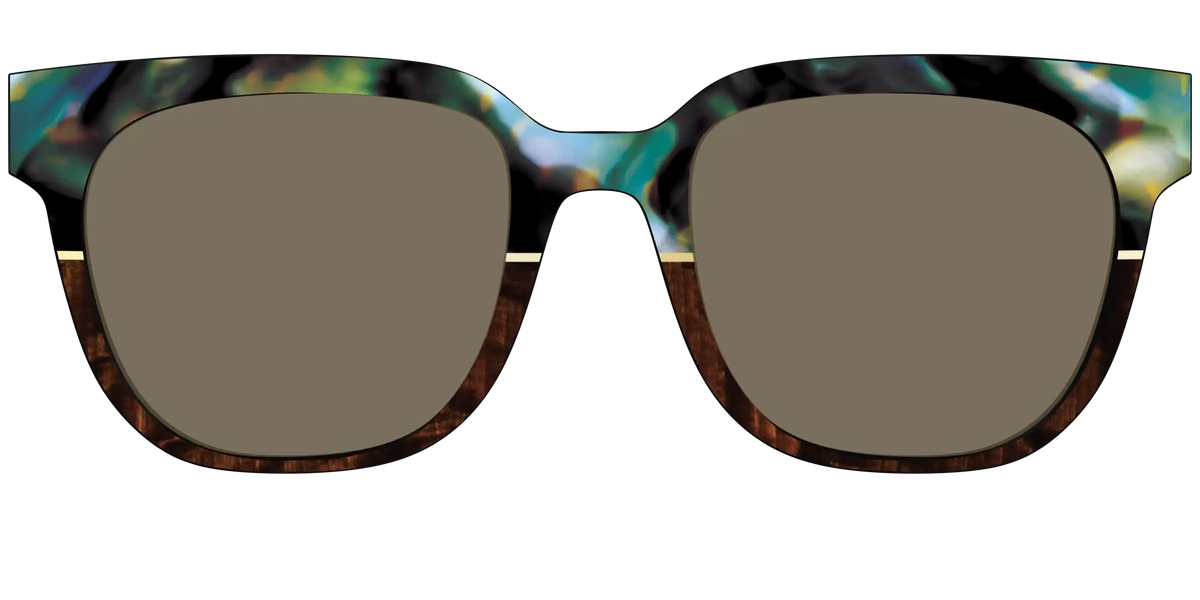 The Polarized Mirage Split with Gold Foil Sun Top