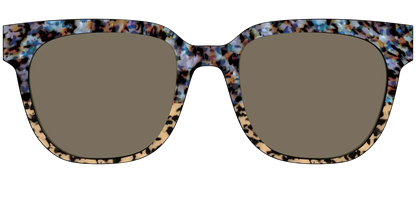 The Polarized Oasis Tortoise Split Sun Top