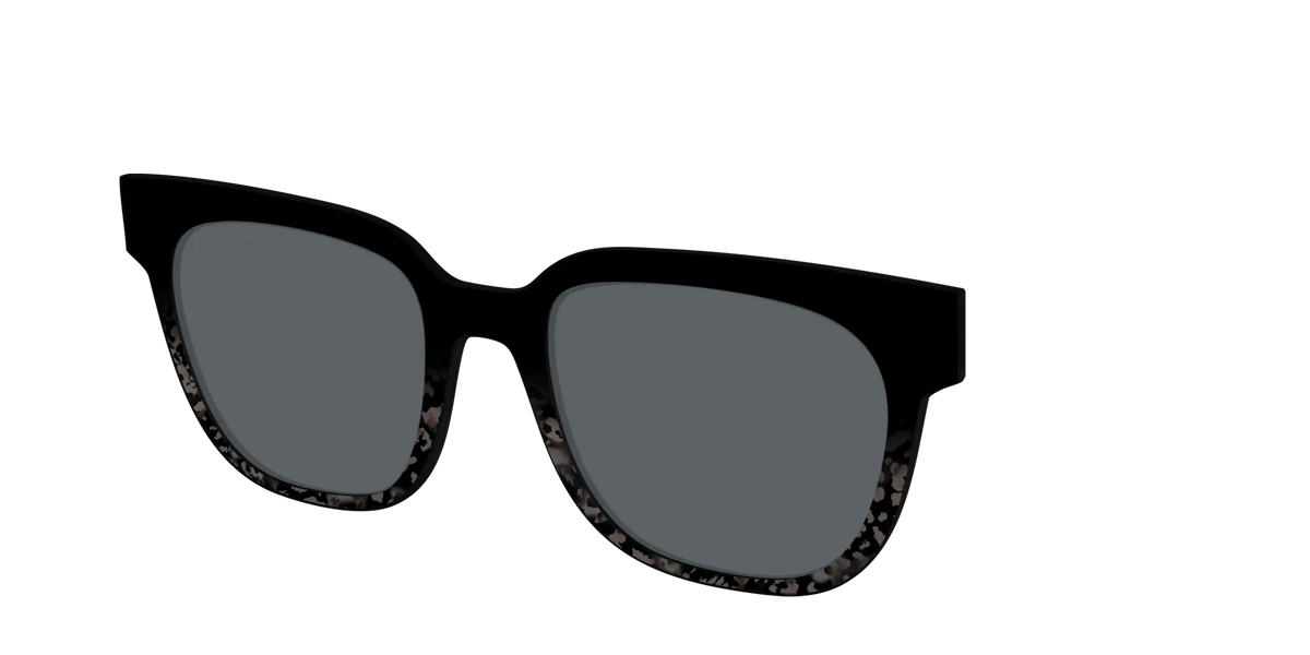 The Polarized Shaded Tortoise Sun Top