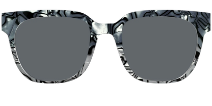 The Polarized Zebra Pearl Split Sun Top