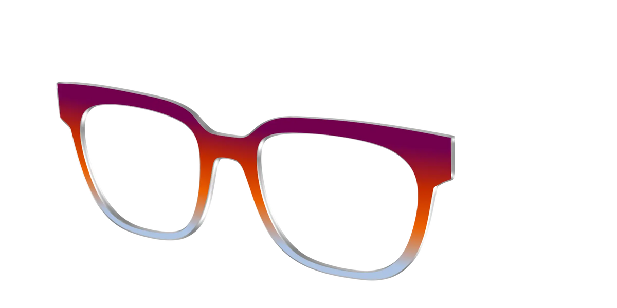 The Raspberry to Periwinkle Gradient