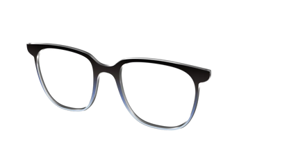 The Black to Icy Cyan Gradient