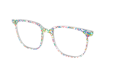 The Celebration Streamers Holographic Crystal