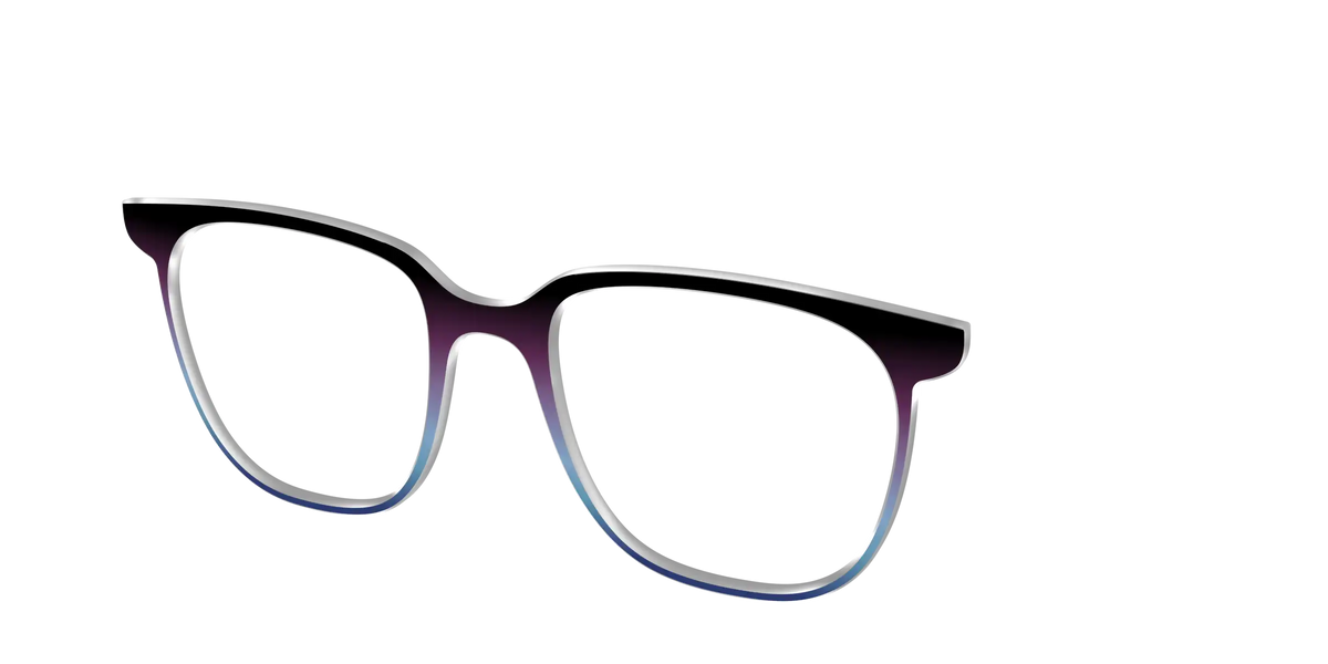 The Dark Magenta to Cerulean Gradient