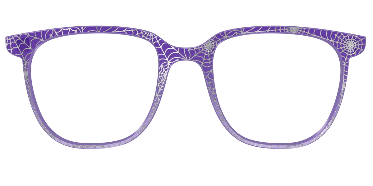 The Holographic Purple Webbed Crystal