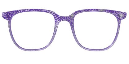 The Holographic Purple Webbed Crystal