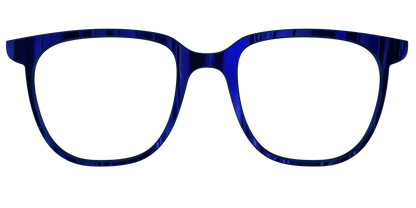 The Indigo Moire Stripes