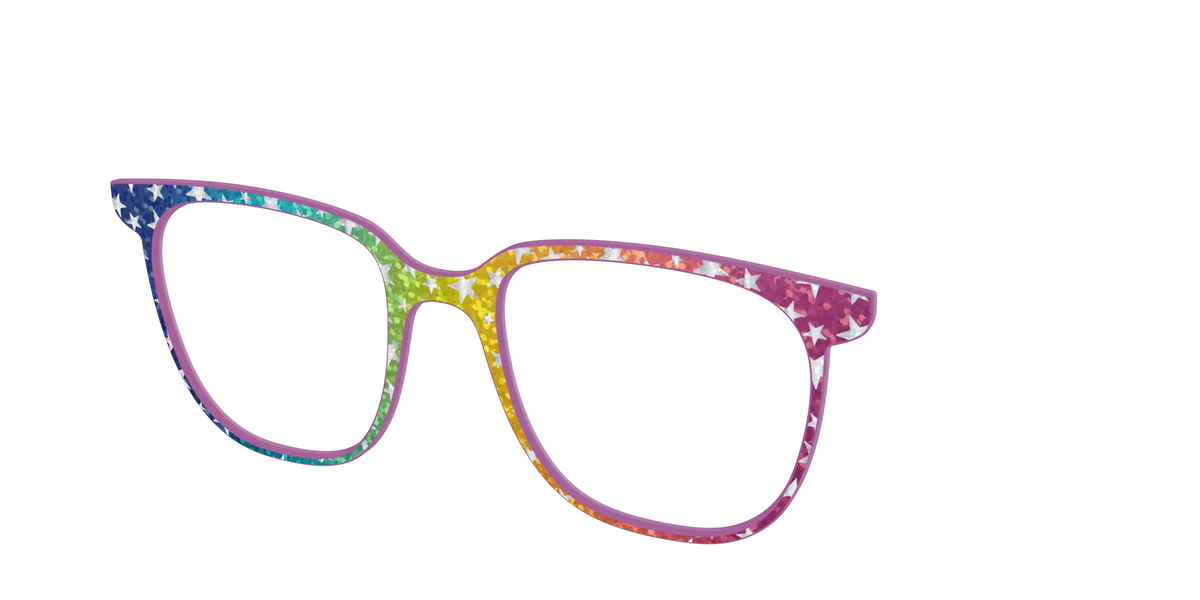 The Iridescent Rainbow Stars
