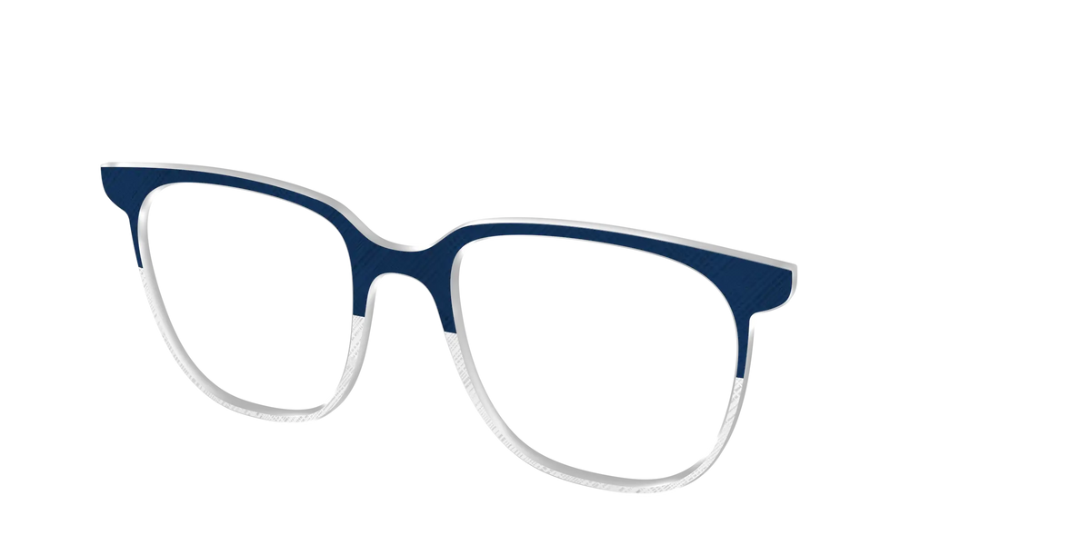 The Navy Plaid Crystal Split
