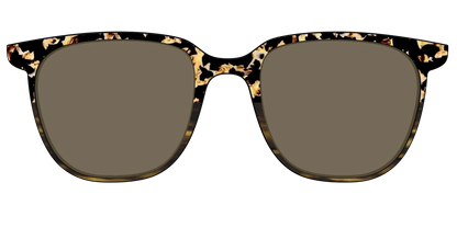 The Polarized Caramel Tortoise Horn Split Sun Top