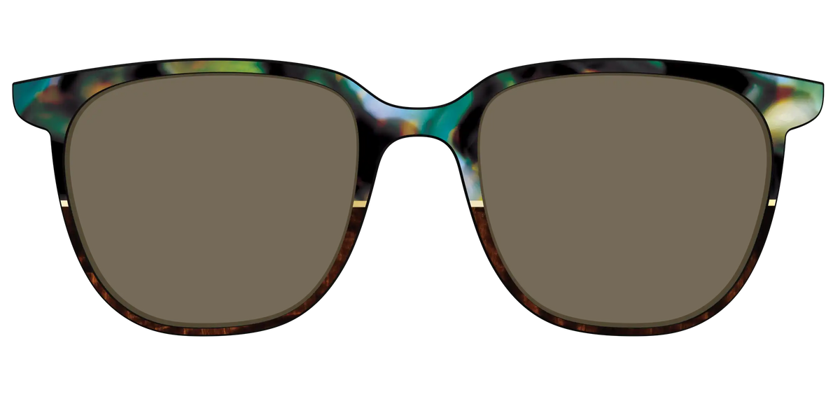 The Polarized Mirage Split with Gold Foil Sun Top