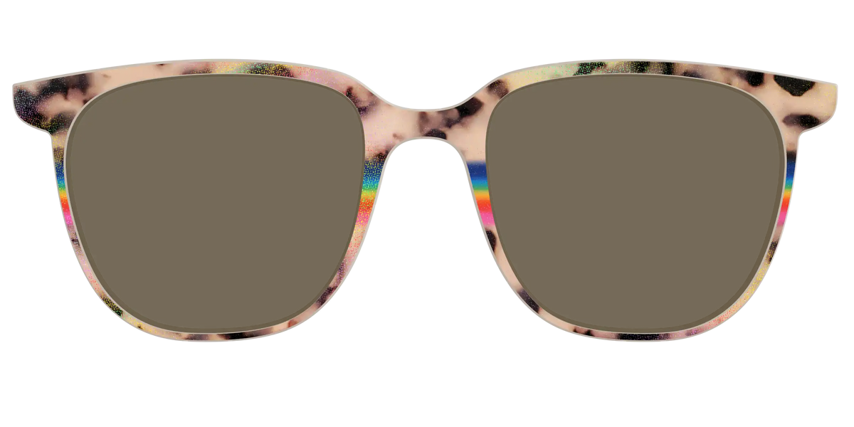 The Polarized Prism Split Tortoise Sun Top