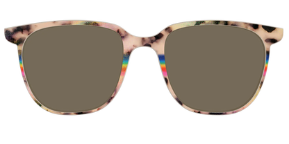 The Polarized Prism Split Tortoise Sun Top