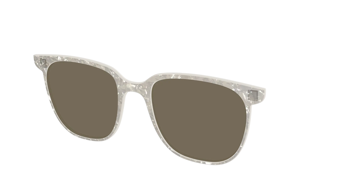 The Polarized White Quartz Pearl Sun Top