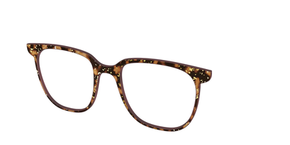 The Sandalwood Tortoise with Gold Foil