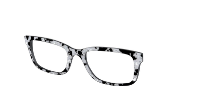 The Black & White Pearl Tortoise