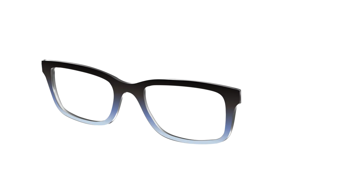 The Black to Icy Cyan Gradient