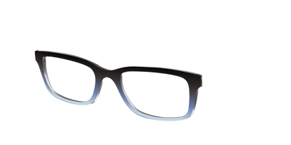 The Black to Icy Cyan Gradient