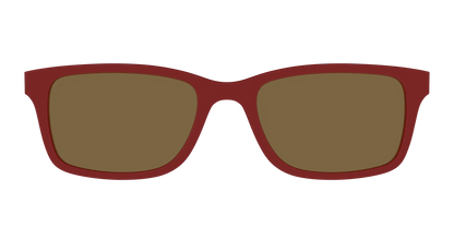 The Polarized Burgundy Sun Top