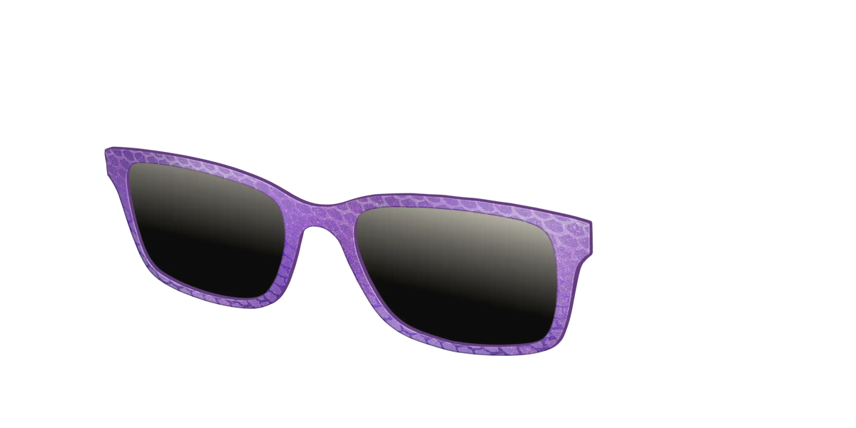 The Polarized Deep Purple Scales Sun Top