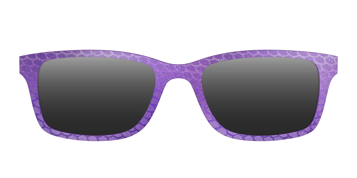 The Polarized Deep Purple Scales Sun Top