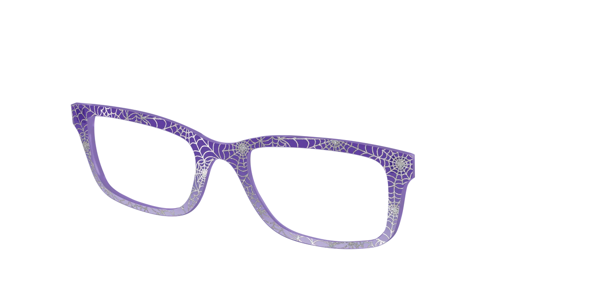 The Holographic Purple Webbed Crystal
