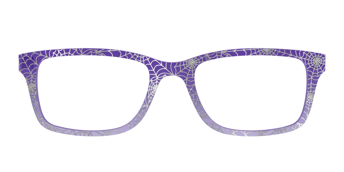 The Holographic Purple Webbed Crystal