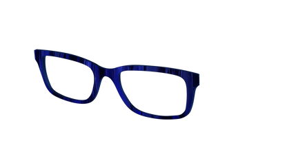 The Indigo Moire Stripes