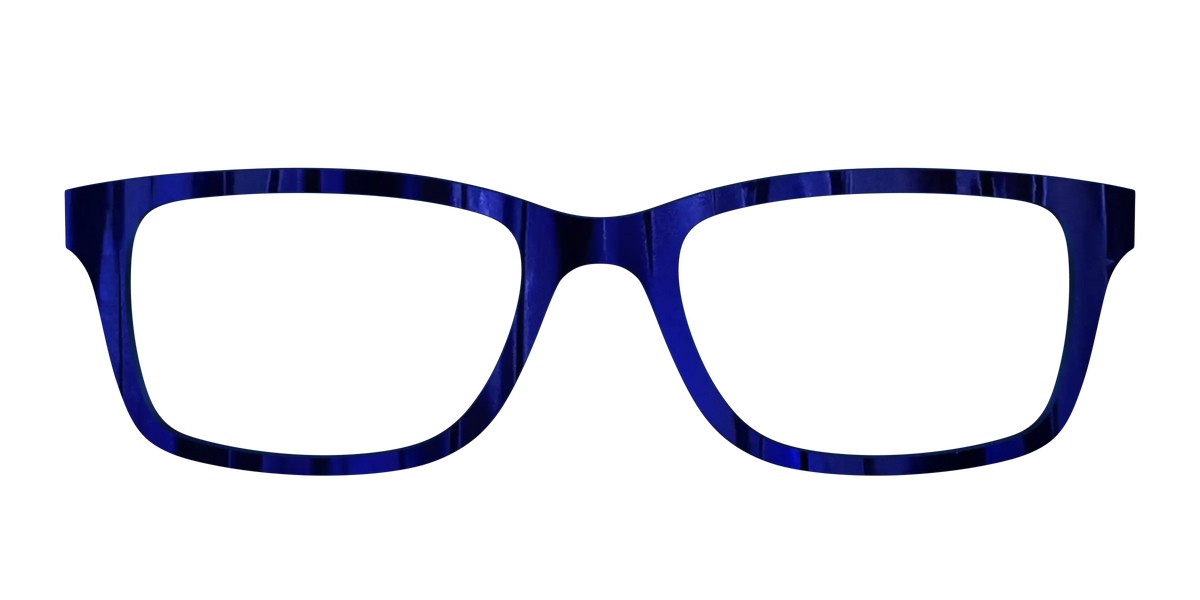 The Indigo Moire Stripes