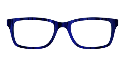 The Indigo Moire Stripes