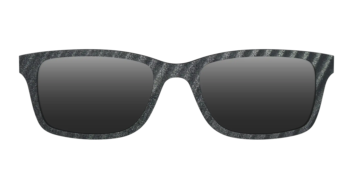 The Polarized Obsidian Stripe Sun Top