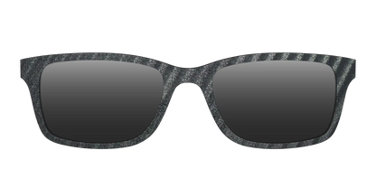 The Polarized Obsidian Stripe Sun Top
