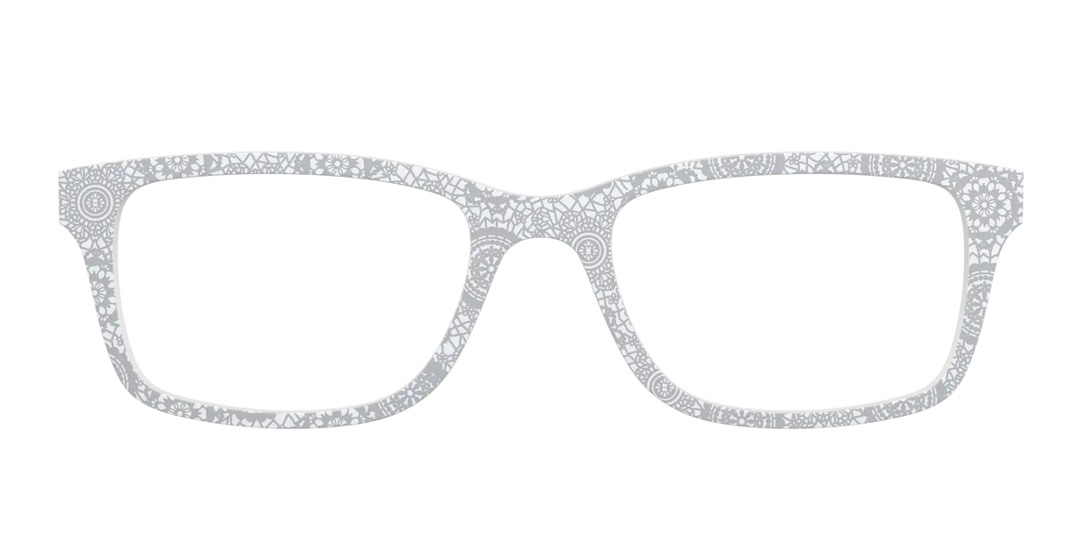 The Pale Gray Medallion Lace
