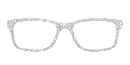 The Pale Gray Medallion Lace